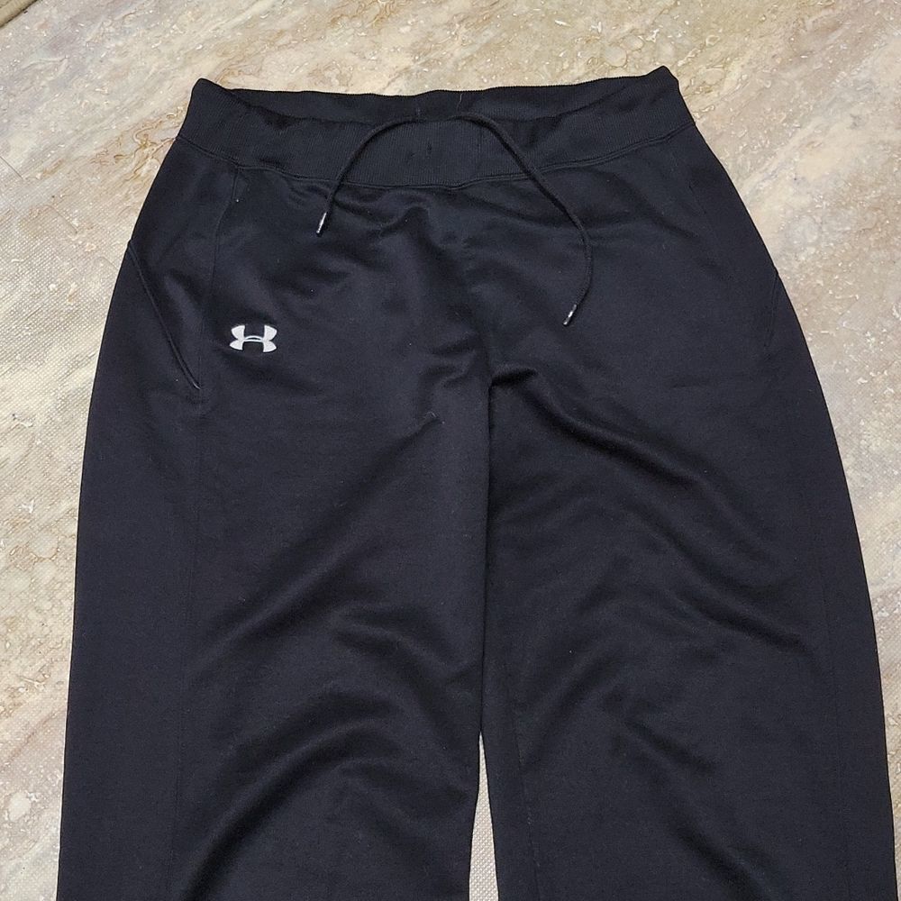 UNDERARMOUR WOMENS POLY JOGGERS SIZE L - Picture 2 of 8